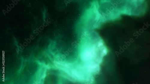 Space nebula, for use with projects on science, research, and education. Illustration 