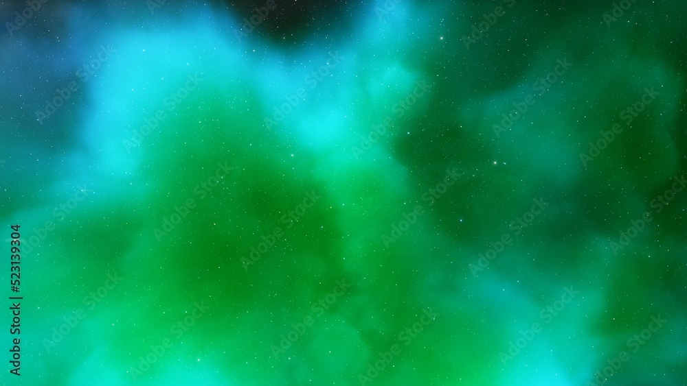 Naklejka premium nebula gas cloud in deep outer space 