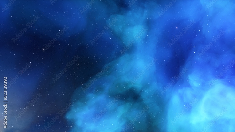 Fototapeta premium nebula gas cloud in deep outer space