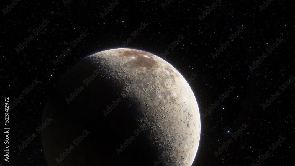 super-earth planet, realistic exoplanet, planet suitable for colonization, earth-like planet in far space, planets background 3d render
super-earth planet, realistic exoplanet, planet suitable for colonization, earth-like planet in far space, planets background 3d render