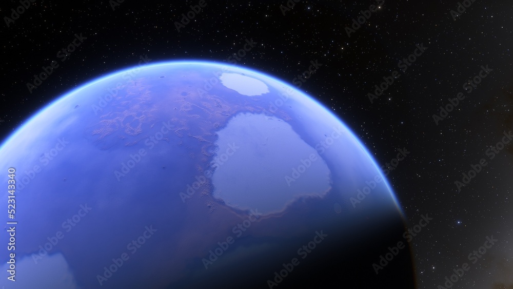 Abstract planets and space background
Abstract planets and space background