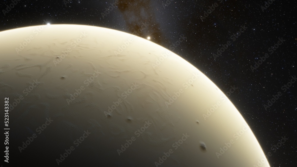 Abstract planets and space background
Abstract planets and space background