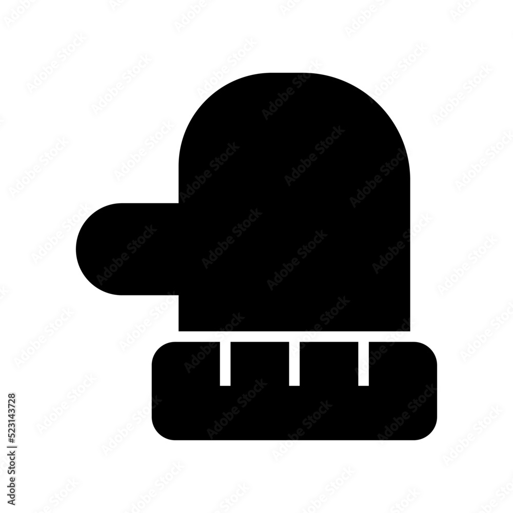 winter glove icon or logo isolated sign symbol vector illustration - high quality black style vector icons
