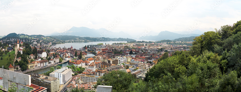 Panoramashot Luzern