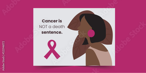 Cancer is NOT a death sentence -  Breast Cancer Card for African Women