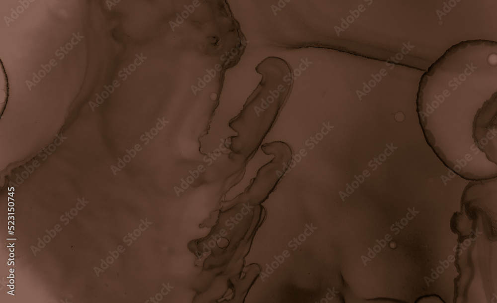 Fototapeta premium Paint Chocolate Texture. Brown Cream Background.