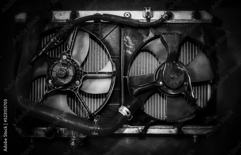 Fototapeta premium old fan turbine