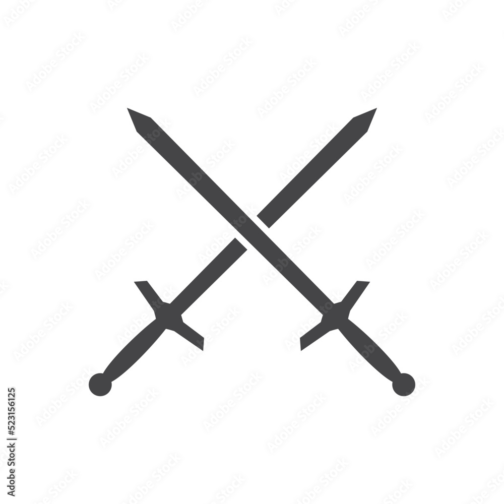 Sword icon illustration Sword icon illustration