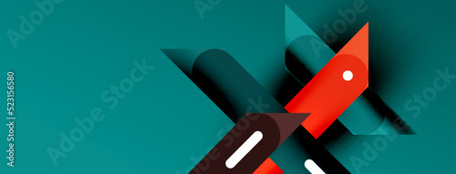 Background overlapping lines. Dynamic lines abstract wallpaper. Straight lines composition vector illustration for wallpaper banner background or landing page