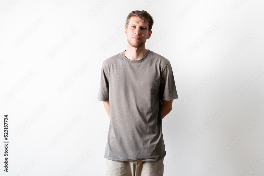 blank male oversize t-shirt mockup isolated blank male oversize t-shirt mockup isolated