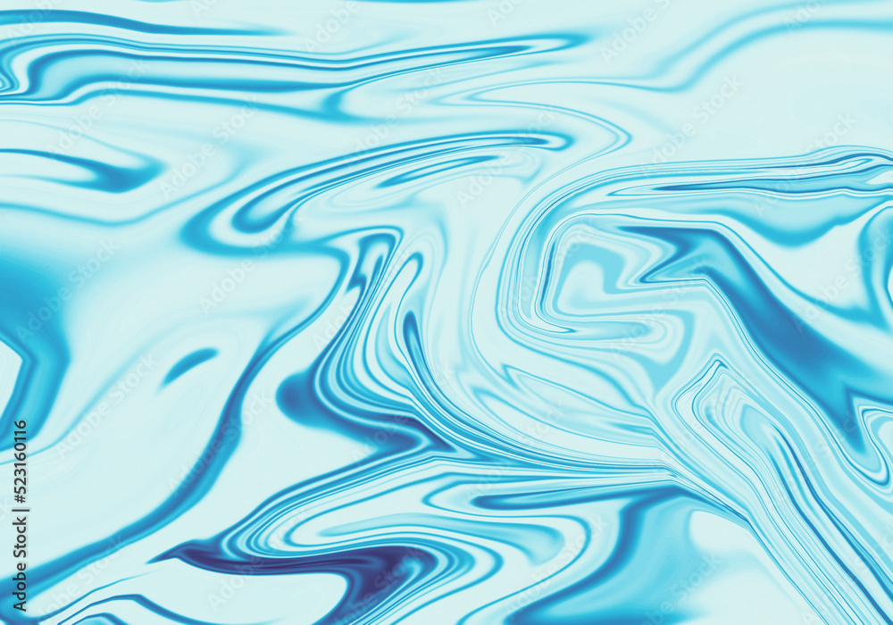 Fototapeta premium abstract blue background with waves