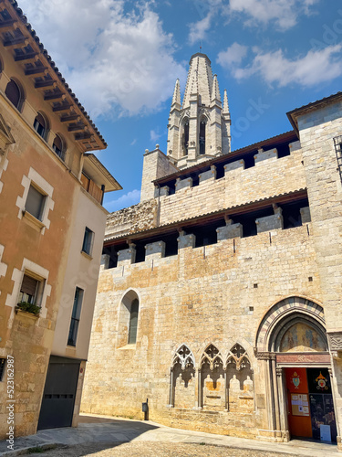 Girona Sant Pere de Galligants church photo