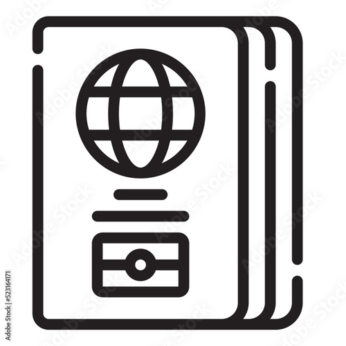 immigration line icon