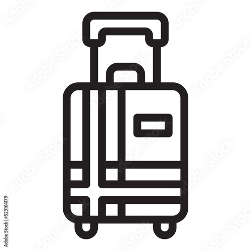 luggage line icon