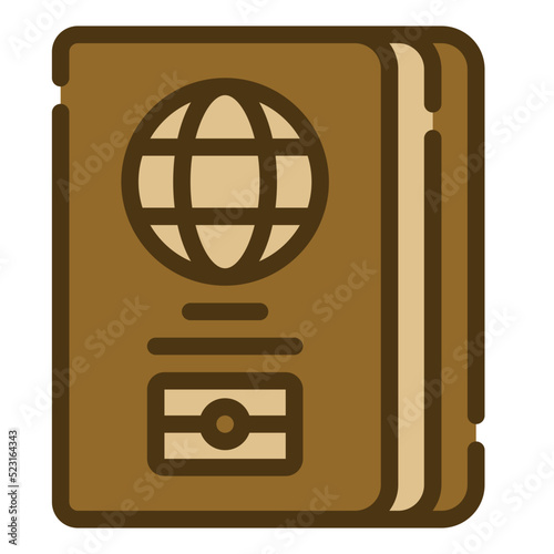 immigration gradient icon