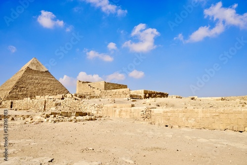 Pyramiden von Gizeh in Ägypten 