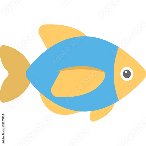 Fish Vector Icon 