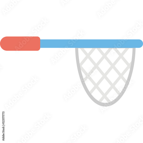 Landing Net Vector Icon 