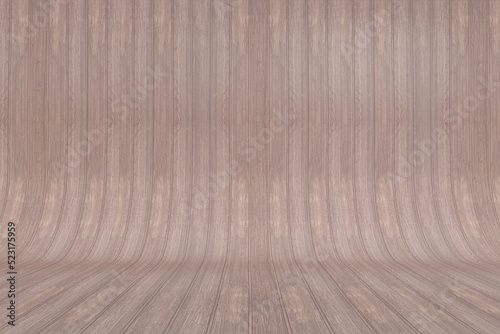 Curved Wood Parquet Background  © Microstocke