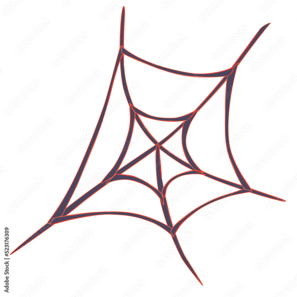 Spider web halloween abstract Watercolor paint stains backgrounds. Art element illustration for your design.