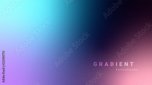 Abstract blurred color gradient background vector.