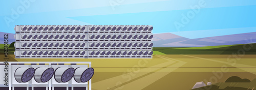 Decarbonization carbon dioxide capture and storage separating atmosphere fan and filter pure CO2 save planet concept