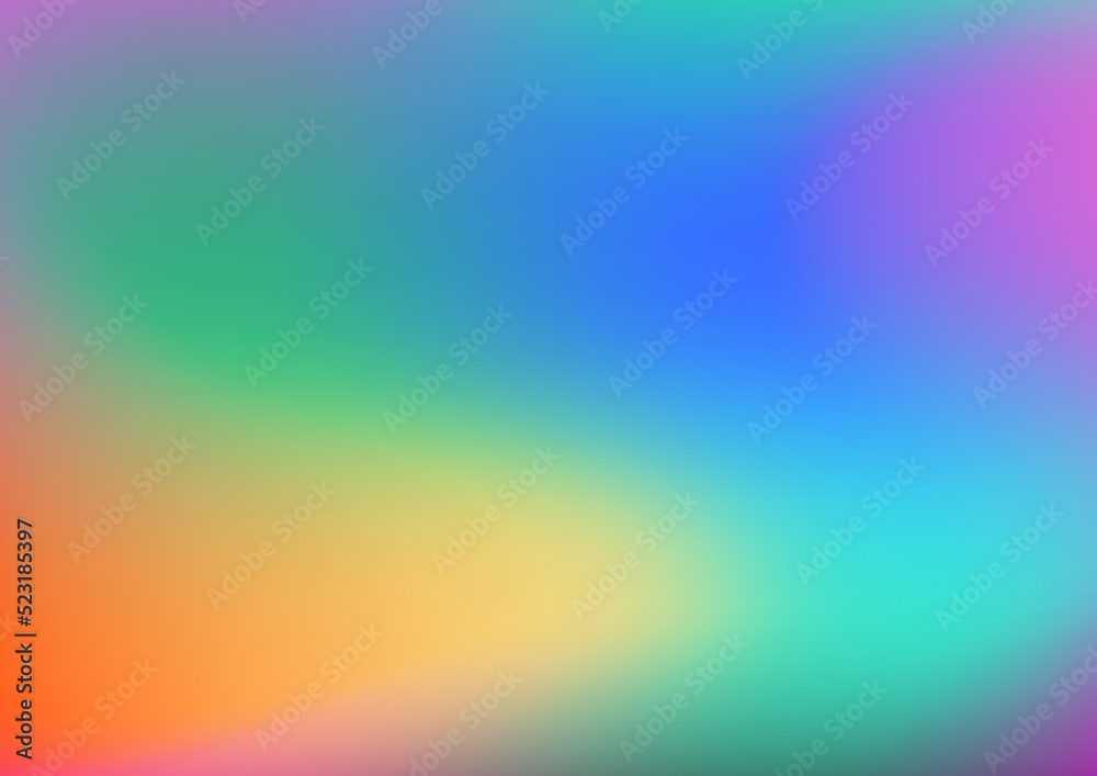 Abstract modern background gradient color. Colorful rainbow gradient with blurred decoration.