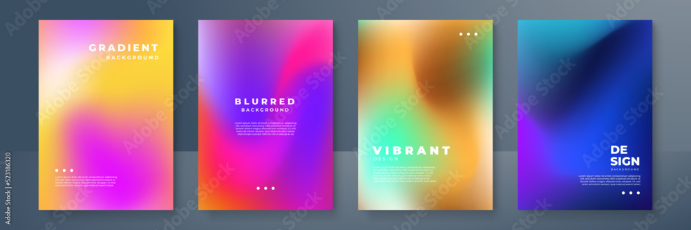 Trendy summer fluid gradient background, colorful abstract liquid 3d shapes. Futuristic design wallpaper for banner, poster, cover, flyer, presentation, advertising, landing page