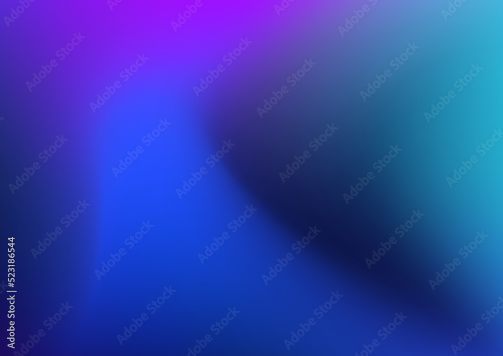 Gradient red yellow orange green blue pink blur abstract background