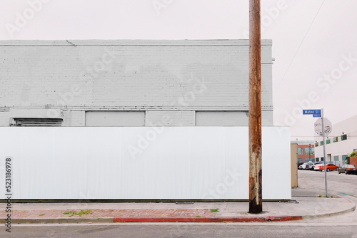 Advertising Mockup. Empty space to showcase your advertising or branding campaign