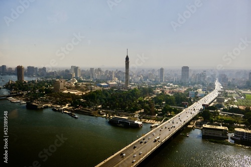 Kairo in Ägypten wunderbare Aussicht auf die Stadt