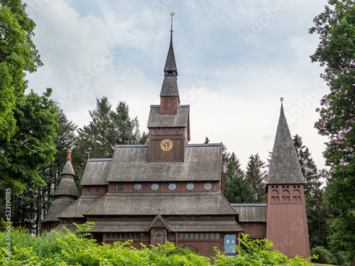 Gustav Adolf Stave Church in Harz, Germany.