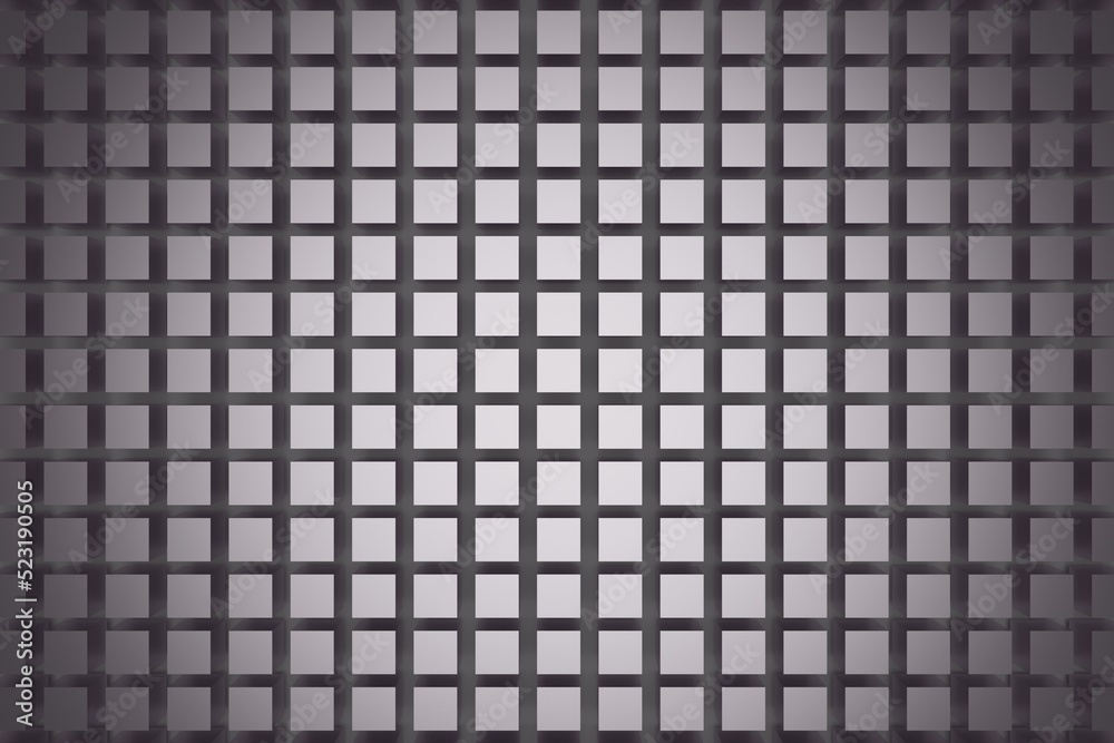 Abstract background with cubes and squares top view, 3D rendering Abstract background with cubes and squares top view, 3D rendering