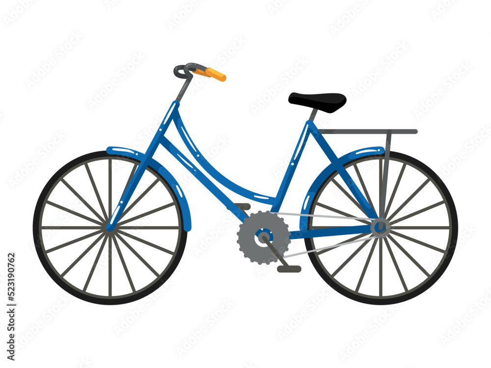 blue antique bicycle vehicle