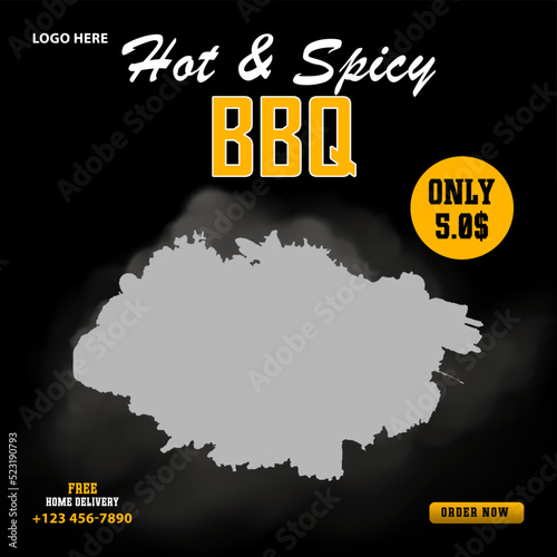 Social media post for food