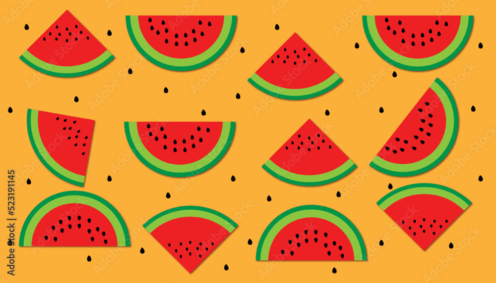 Watermelon Background Watermelon Background