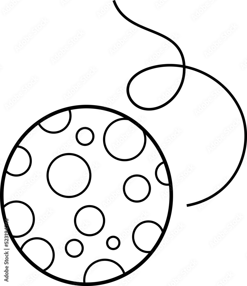 Obraz premium Spotted ball