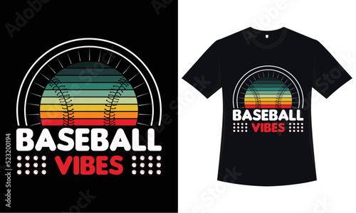 Baseball T-shirt design