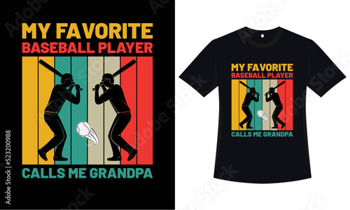 Baseball T-shirt design