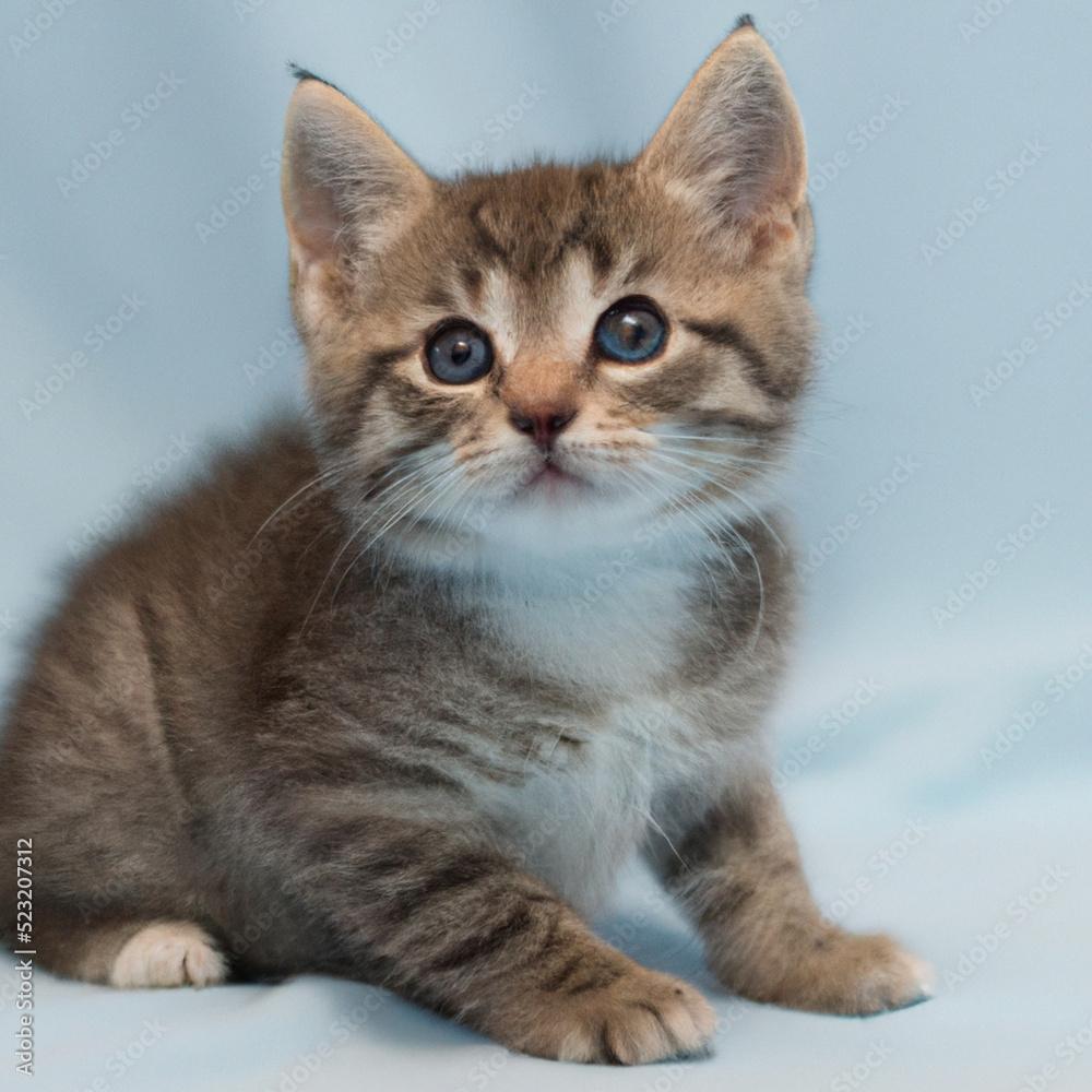 Obraz premium Süße Baby Katze