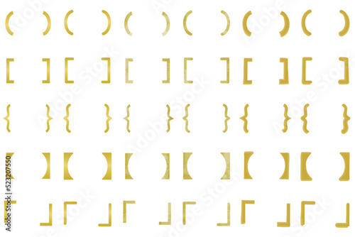 タイトル 見出し 表題 括弧 北欧 装飾 枠 バナー フレーム eps ベクター素材