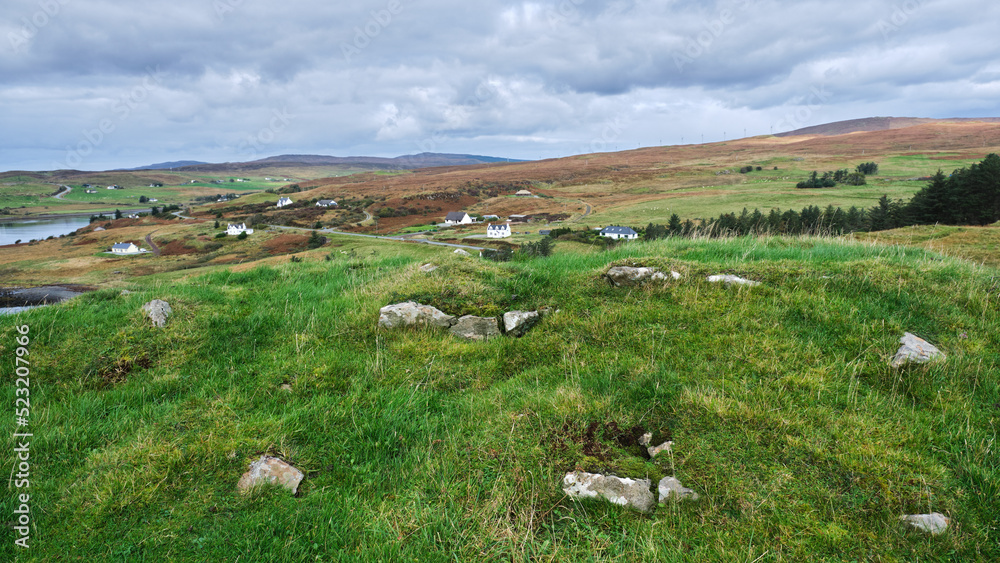 Abhainn Bhaile Mheadhonaich broch, Isle of Skye