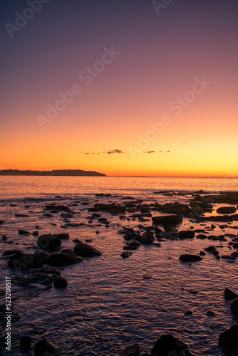 Canvas Print Beautiful Dee why beach at sunset