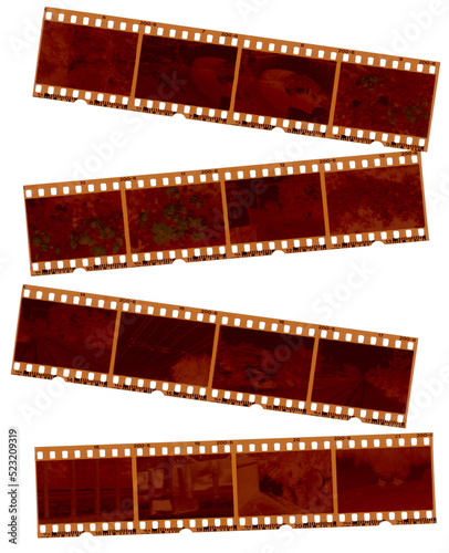 Random 35mm negative strips