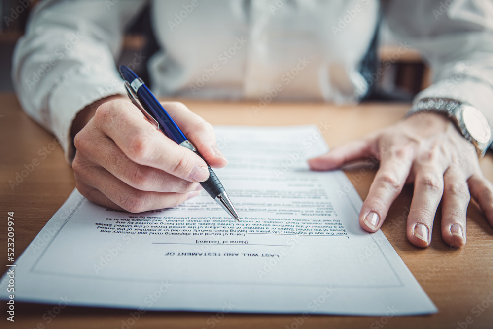Last Will or testament Last Will or testament