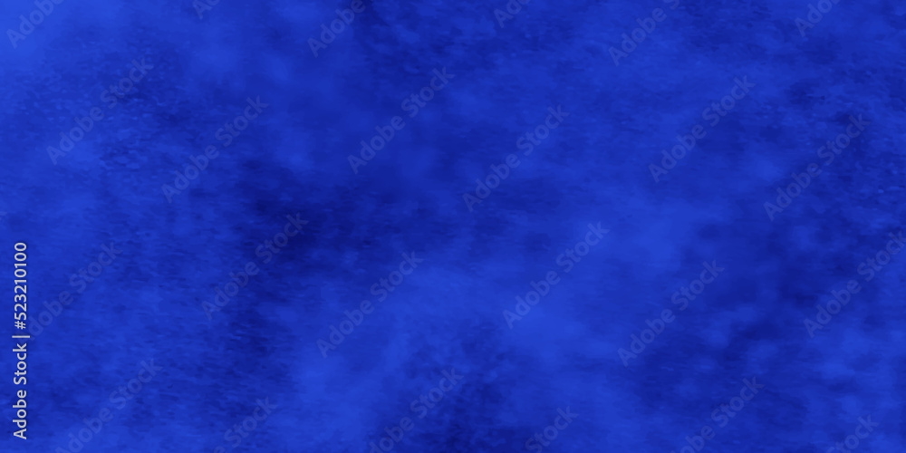 Abstract navy blue blurry and grainy grunge texture, rough grain blue background texture, blue paper texture with smoke, Dark blue background for wallpaper and creative design.