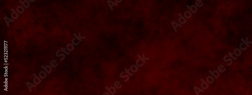 Creative, smoky and blurred abstract red vector background, Scary and blood-red splatter stain grunge texture, empty red soft and smooth paper texture, dark red background for wallpaper and design.