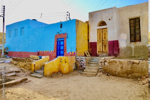 Nubisches Dorf Ägypten 