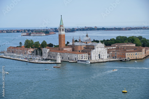 The St. Mark's Square with Campanile and Doge's Palace. Venice, Italy © Matteo