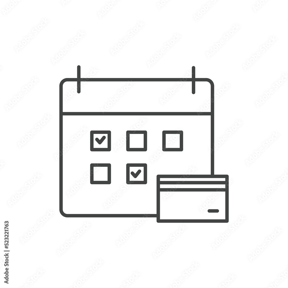 Grace Period icons symbol vector elements for infographic web Grace Period icons symbol vector elements for infographic web